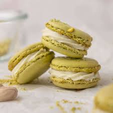 Pistachio Macarons